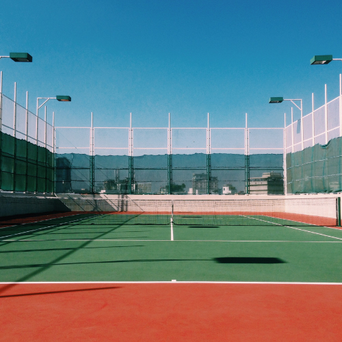 terrain tennis paddle isere